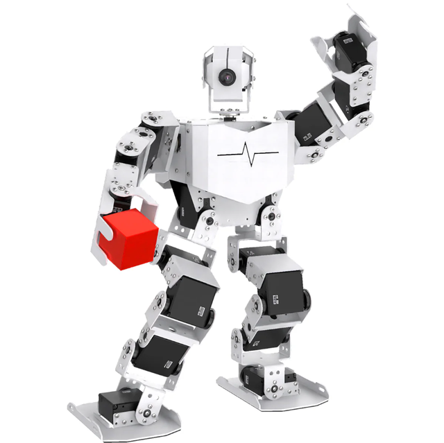 TonyPi Pro Humanoid Robot 20 DOF Servos Raspberry Pi 4B Python/ROS | Vision Navigation STEM Education & AI Research Platform