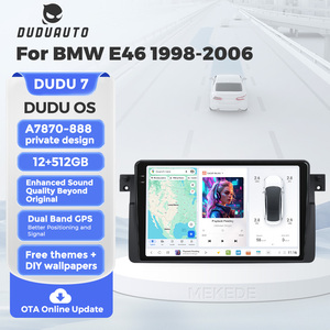 Duduauto uis7870 đài phát thanh xe hệ thống thông minh đa phương tiện Player Navigation GPS xe-play cho BMW Série 3, E46, 1998 - 2006 - Product Image 5