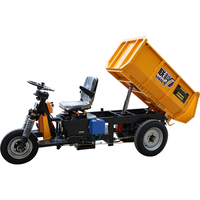 LK135 Vente en gros Mini-dumper électrique robuste pour moto, camionnette, mini-camion, 1,5 tonne, moteur 48V, batterie 2000W