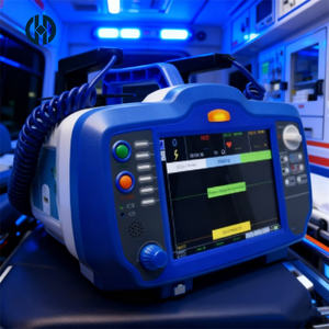 Monitor Defibrilator Portabel Biphasic Wave + AED <span class=keywords><strong>Dual</strong></span>-Mode untuk Ruang Operasi Defibrilasi Presisi - Product Image 6