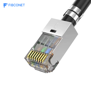 Connecteur <span class=keywords><strong>RJ45</strong></span> Cat6a/Cat7 FTP 8P8C Connecteur Ethernet <span class=keywords><strong>Prise</strong></span> modulaire réseau - Product Image 4