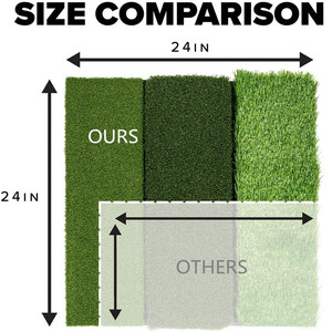 Tapis de frappe de Golf 3 en 1, tri-gazon, personnalisé, entraînement à gazon Long et <span class=keywords><strong>court</strong></span>, pour l'intérieur et l'extérieur, vente en gros, usine, - Product Image 6