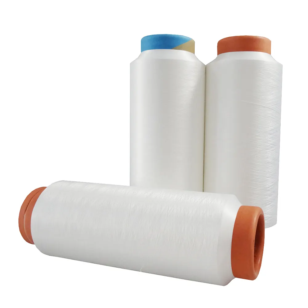 80% Polyester 20% nylon microfiber yarn for cleaning towel