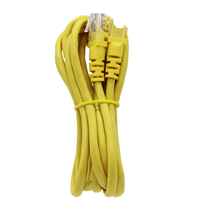 EJE OEM CAT5E 24AWG kabel jaringan LAN, jaket PVC Material UTP BC tembaga polos dengan harga pabrik untuk Router