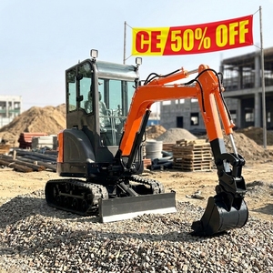 Mini Escavatore del Produttore con Motore Kubota, Escavatore Multifunzione da 2 Tonnellate, Bagger da 2,5 Tonnellate con Accessori per Movimento Terra e Scavo - Product Image 1