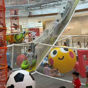 Parco Interattivo con Reti da Arrampicata e Gattonamento, Tunnel e Gabbie Sospese, Perfetto per Piazze Cittadine e Zone Avventura - Product Image 4