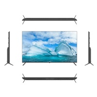 Télévision LCD personnalisation d'usine écran plat Full HD LED TV 65 pouces Smart TV avec ATSC ISDB-T DVB-T2/S2/C Satellite numérique
