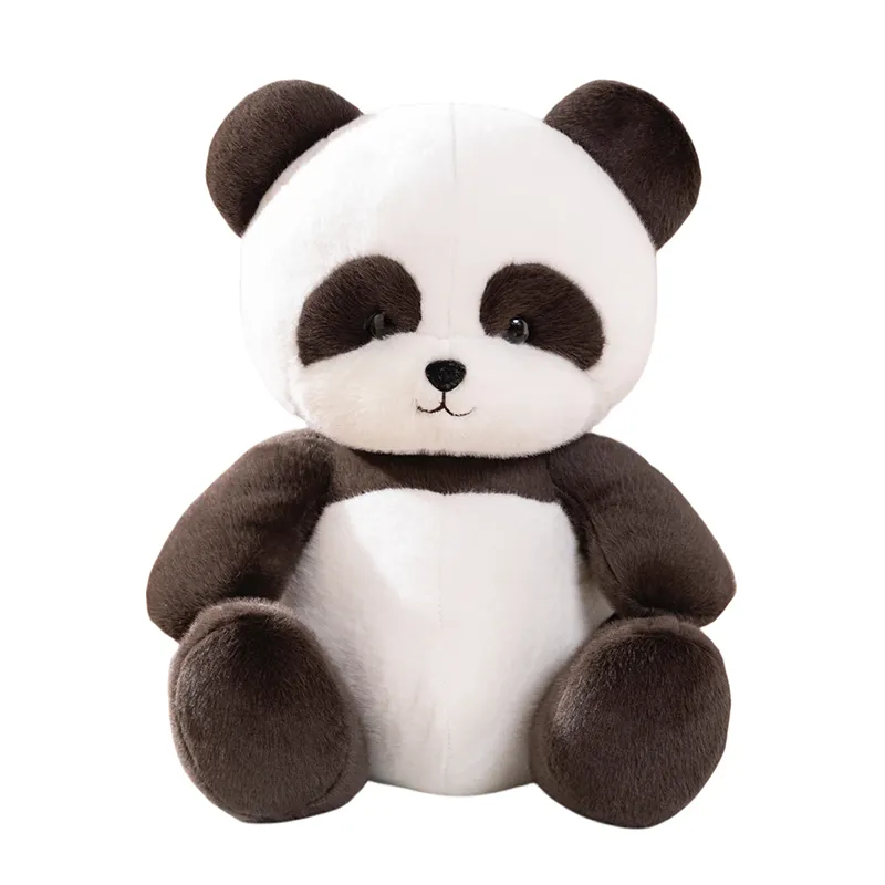 사랑스러운 프로모션 팬더 선물 봉제 부드러운 장난감 로고 사용자 정의 디자인 박제 동물 팬더 곰 봉제 장난감