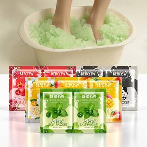 Fournitures de Manucure Pédicure : Gelée Cristalline pour Pédicure <span class=keywords><strong>Spa</strong></span>, Bain de Pieds en Poudre qui Maintient la Température de l'<span class=keywords><strong>Eau</strong></span> et Soulage les Douleurs Musculaires - Product Image 1