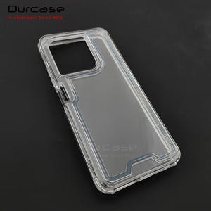 Funda Protectora Transparente 3 en 1 para Teléfono Tecno Spark 10 <span class=keywords><strong>Pro</strong></span>/10 5G Spark 20 Spark 20C, con Placa Trasera Transparente de TPU y PC, Protección de 360 Grados - Product Image 1
