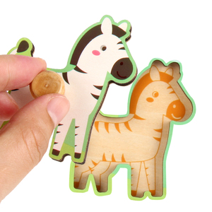 Éducation précoce enfants en bois main saisir conseil dinosaure Animal numéro forme 3D Puzzle jouet préscolaire Montessori jeux <span class=keywords><strong>pour</strong></span> <span class=keywords><strong>les</strong></span> enfants - Product Image 6