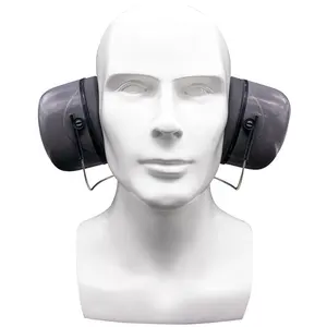 Protetores de orelha dobráveis para adultos, proteção de som de segurança para insonorização adulta, redutor de som compacto e portátil