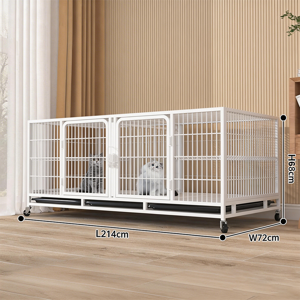 Bianco a strato singolo 214*72*68 cm