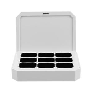 Boîte de rangement personnalisée compacte et réutilisable facile à nettoyer <span class=keywords><strong>Palette</strong></span> de vernis à ongles <span class=keywords><strong>en</strong></span> gel solide petit conteneur vide artisanat <span class=keywords><strong>en</strong></span> bois - Product Image 1