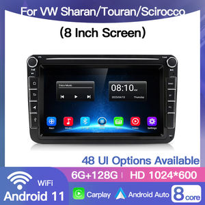 Radio de Coche STWEI de 8 Pulgadas con Sistema Android para VW Volkswagen Sharan Touran Scirocco, Reproductor Multimedia de Video, FM, WIFI, GPS, Navegación, Carplay - Product Image 3