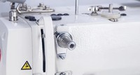 Moteur de machine à coudre industrielle intelligente JTK6-30A à point noué CNC haute vitesse, conception à lit plat pour le surpiqûre de modèles et de motifs
