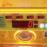 Machine d'arcade commerciale à monnayeur pour jeu de capture de cadeaux, jeu de course à deux joueurs, avec système de récompense par clip et de distribution de prix