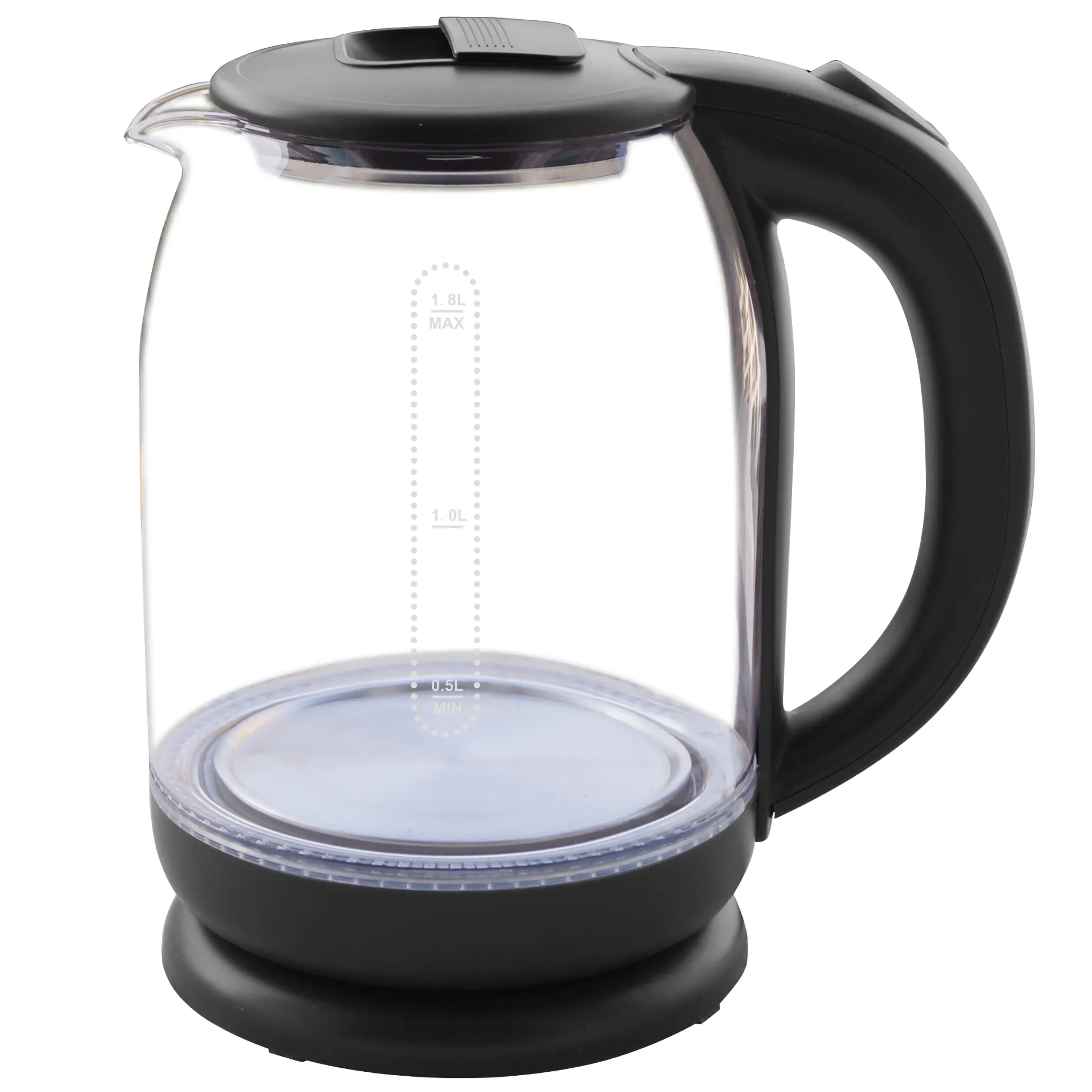 Black electric kettle