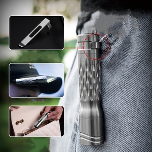 EDC Led Titan đèn pin cao cấp quà tặng Keychain ánh sáng LED <span class=keywords><strong>tin</strong></span> Torch đèn Túi đèn cho đi bộ đường dài cắm trại titan sản phẩm - Product Image 5