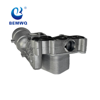Refroidisseur d'huile moteur en aluminium BEMWQ 11428585235, boîtier de filtre à huile pour Mini BMW B48 F46 F45 F56 B38 F52 F49 218i 220i 1.5T COOPER