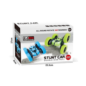 Coche de Acrobacias con Doble Dirección, Control Remoto Eléctrico de 2.4G, Juguete para Niños para Interiores y Exteriores - Product Image 5