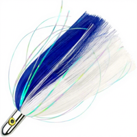 Leurre de pêche à la traîne Ilander à tête de balle avec yeux 3D, 7/9 pouces, sans hameçon, pour Mahi, Dolphin, Durado, Wahoo, Thon, Marlin et espèces de bar