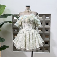 Robe de soirée sexy pour femme, nouvelle collection été, brodée, col bateau, avec décoration florale