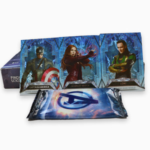 OEM特価販売 エコフレンドリー ホログラフィックペーパー トレーディングカードゲーム カスタマイズデザイン対応 ブースター付き - Product Image 3