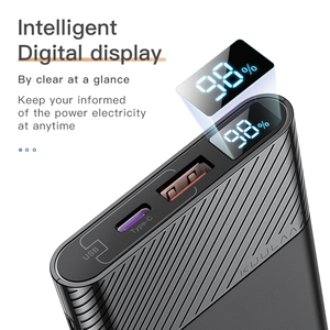 [Stock] Batterie <span class=keywords><strong>externe</strong></span> de haute qualité 10000 mAh QC PD 3.0 PoverBank Charge <span class=keywords><strong>rapide</strong></span> PowerBank 10000 MAh USB <span class=keywords><strong>Chargeur</strong></span> de batterie <span class=keywords><strong>externe</strong></span> - Product Image 3