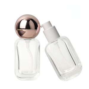 ขวดแก้วใส30มล. สีโรสโกลด์,ขวดปั๊มสีขาวครีม <span class=keywords><strong>BB</strong></span> ครีมเครื่องสำอางบรรจุภัณฑ์ที่ไม่ซ้ำกัน - Product Image 2