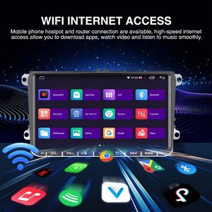 Nouveauté Lecteur multimédia de voiture Android 12 64 Go 9 pouces pour VW Volkswagen Golf Polo <span class=keywords><strong>Skoda</strong></span> <span class=keywords><strong>Octavia</strong></span> Passat Radio Écran tactile IPS - Product Image 5