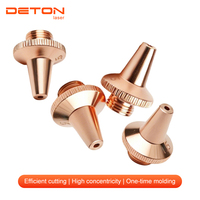Vente en gros d'usine, buse laser 3D DETON M8, buse en cuivre haute précision, calibre 0,8-3,5 mm pour machine de découpe de tuyaux au laser