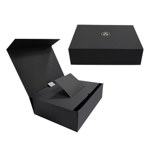 Caja de Regalo Magnética Plegable con Diseño en Relieve, Carpetas Personalizadas, Papel Reciclable y Lazo - Product Image 4