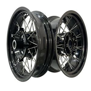 Buje de rueda con radios sin cámara, adecuado para modificación de buje de rueda BMW R nineT (versión Pure/Classic), llantas de 17 pulgadas - Product Image 1