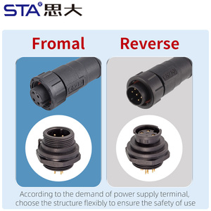 Nhà máy bán E10 không thấm nước hàng không cắm kết nối <span class=keywords><strong>2</strong></span> 3 4 5 6 7 8 10 12pin thẳng nữ nam lĩnh vực cài đặt cắm - Product Image 3