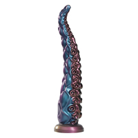 Dildo monstre fantaisie en silicone de 18,5 pouces de long, avec ventouse puissante, pour usage anal et comme plug anal