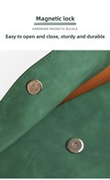 Porte-documents et classeur en cuir PU A4 A5 épais avec bouton-pression, imperméable, avec impression de logo pour le stockage professionnel - Vente en gros