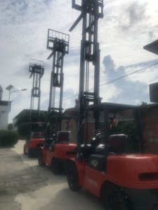 JAC H 30 chariot élévateur Diesel d'occasion 3 tonnes 6 mètres chariot élévateur JAC Diesel machine de levage d'occasion JAC marque chinoise - Product Image 4