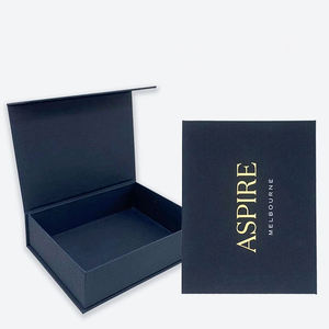 Custom Hot Sale Corrugated Rigid Luxury Magnetic Gift Box Garment Apparel Clothing Packaging Eco Friendly Glossy Lamination - Product Image 1