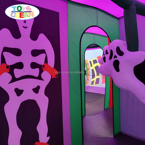 Laberinto de Casa Embrujada Inflable Comercial y Personalizado para Halloween, Ideal para Alquiler en Fiestas y Eventos - Product Image 6