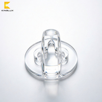 Lentilles optiques LED en verre borosilicate à faisceau étroit 5 degrés IP66 OEM pour éclairage de fenêtre