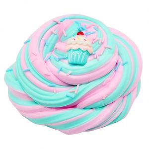 New Hot Selling Educational Toy <b>Cup</b> <b>Cake</b> Clay Fluffy Slime Cotton Silk Mud Fluffy Slime Toys for Child - Product Image 2