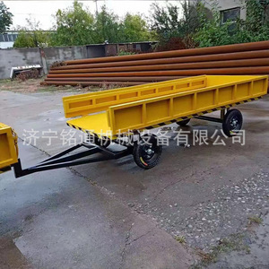 Remorque à plateau électrique Zhuotong, capacité de charge de 1001 à 2000 kg, remorque utilitaire pour le transport de marchandises en usine - Product Image 2