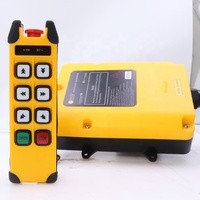 Control remoto de radio industrial de doble velocidad con 6 botones y certificación autorizada para manipulador de grúa