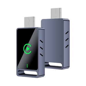 Mini adaptateur sans fil CarPlay portable 2 en 1, interface de type C pour voiture, plug and play, adaptateur CarPlay pour iOS Android - Product Image 1