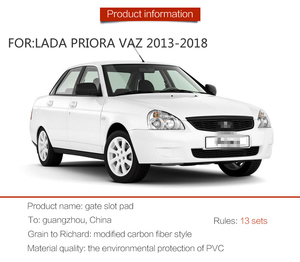 แผ่นรองแก้วหรือช่องใส่แก้วประตูกันลื่นสำหรับ <span class=keywords><strong>Lada</strong></span> priora 13ชิ้น/เซ็ต - Product Image 6