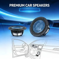 Xuming Usine Directe En Gros Universel UNC Subwoofer Audio De Voiture 50w/100w Mise À Niveau En Plastique Haut-Parleur Modifié-175 6.5 Pouces