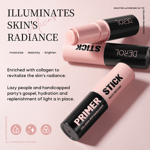 Vegan Skincare Primer Stick Hidratante Blanqueador Hidratante Respetuoso con los poros Primer de maquillaje para el brillo facial - Product Image 2