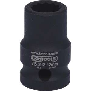 KS TOOLS - 515.0921 1/2 ''Douille à chocs 12 points, courte-EAN 4042146230046 DOUILLES À IMPACT ET ACCESSOIRES - Product Image 5