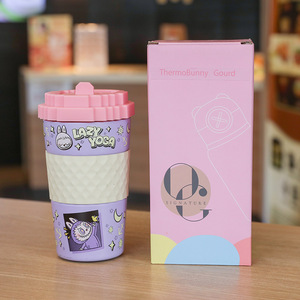 Portable Vacuum Thermos <b>Cup</b> <b>Large</b> Capacity Stainless Steel Water Coffee <b>Cup</b> Children's Women's Design Heat Preservation Outdoor - Product Image 6